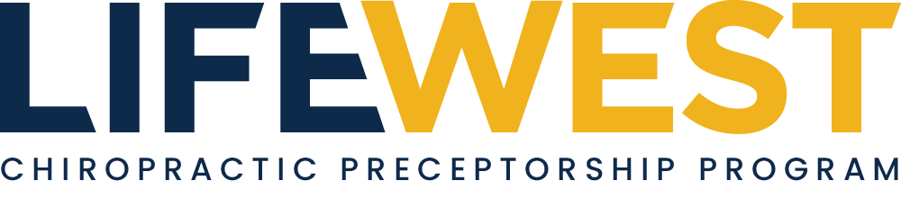 Life West Chiropractic Preceptorships (logo)